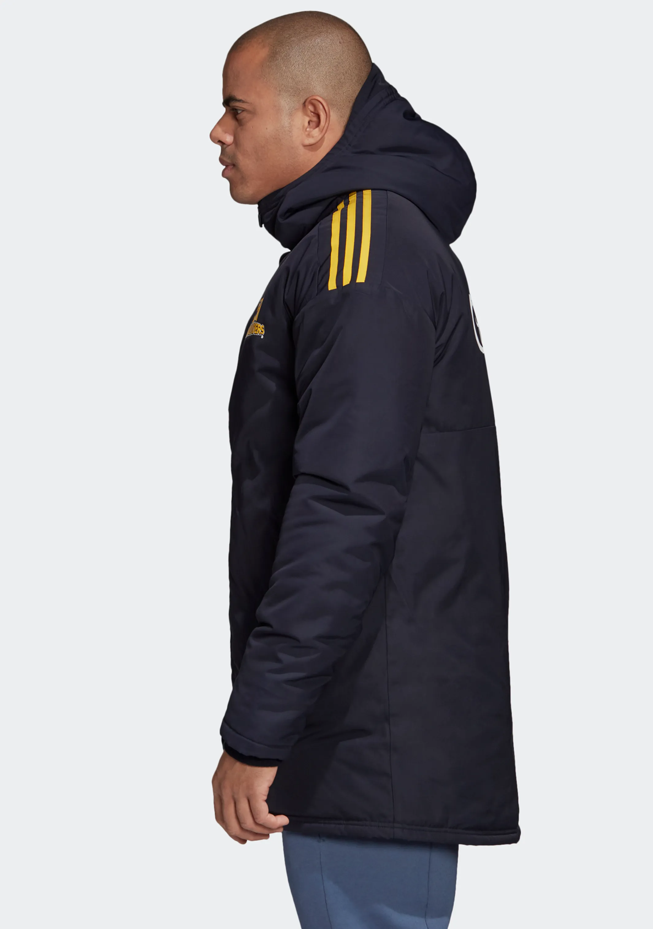 Adidas Mens Highlanders Stadium Parka Coaches Jacket