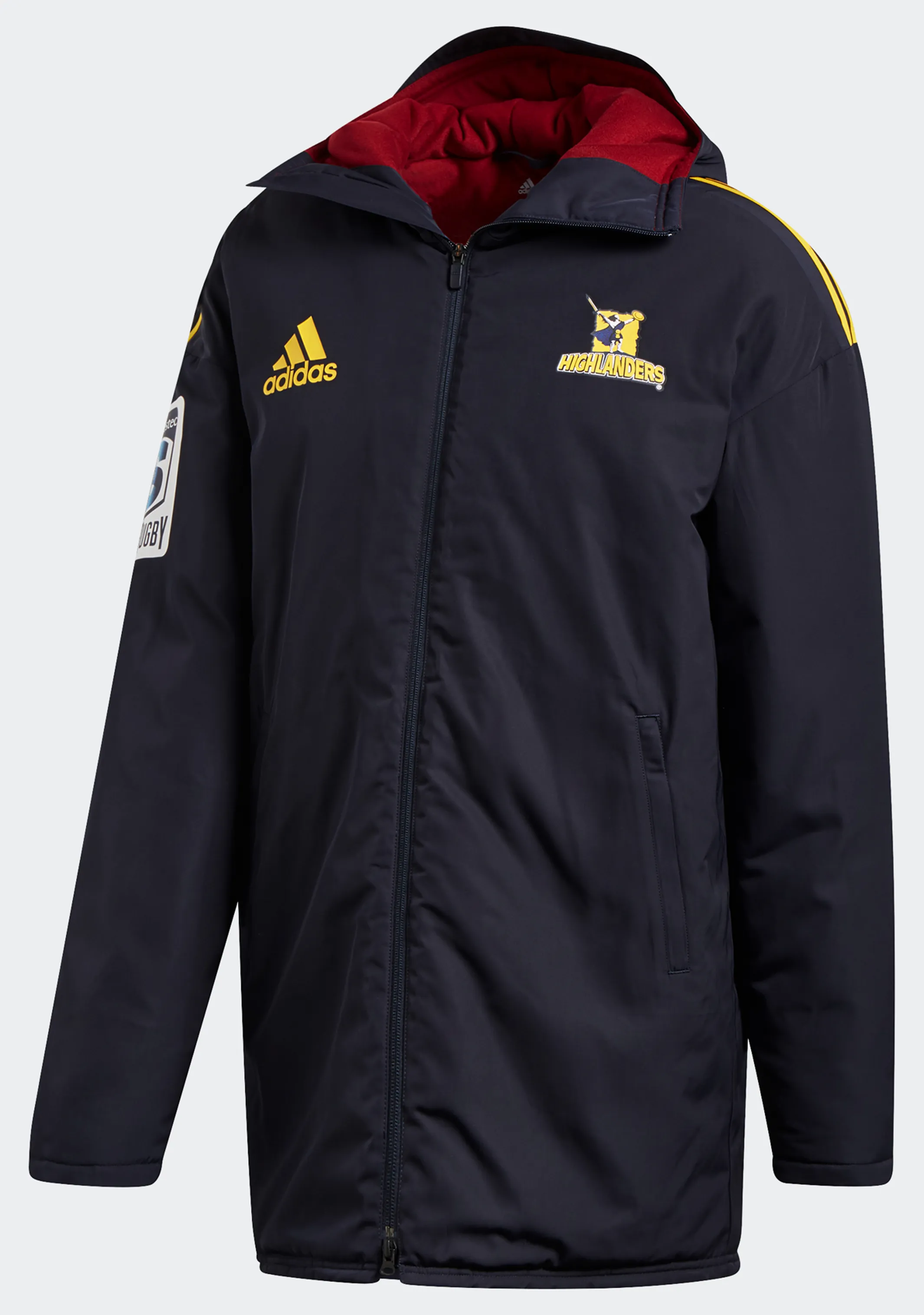 Adidas Mens Highlanders Stadium Parka Coaches Jacket