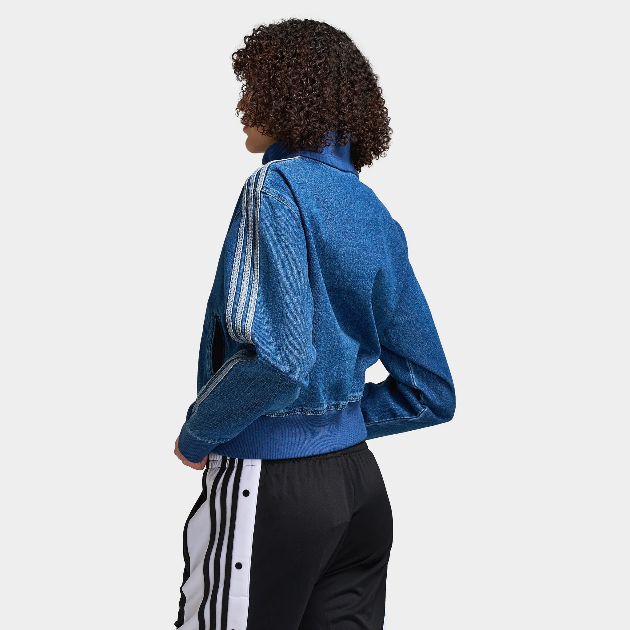 adidas Women's Adicolor Denim Track Top / Indigo