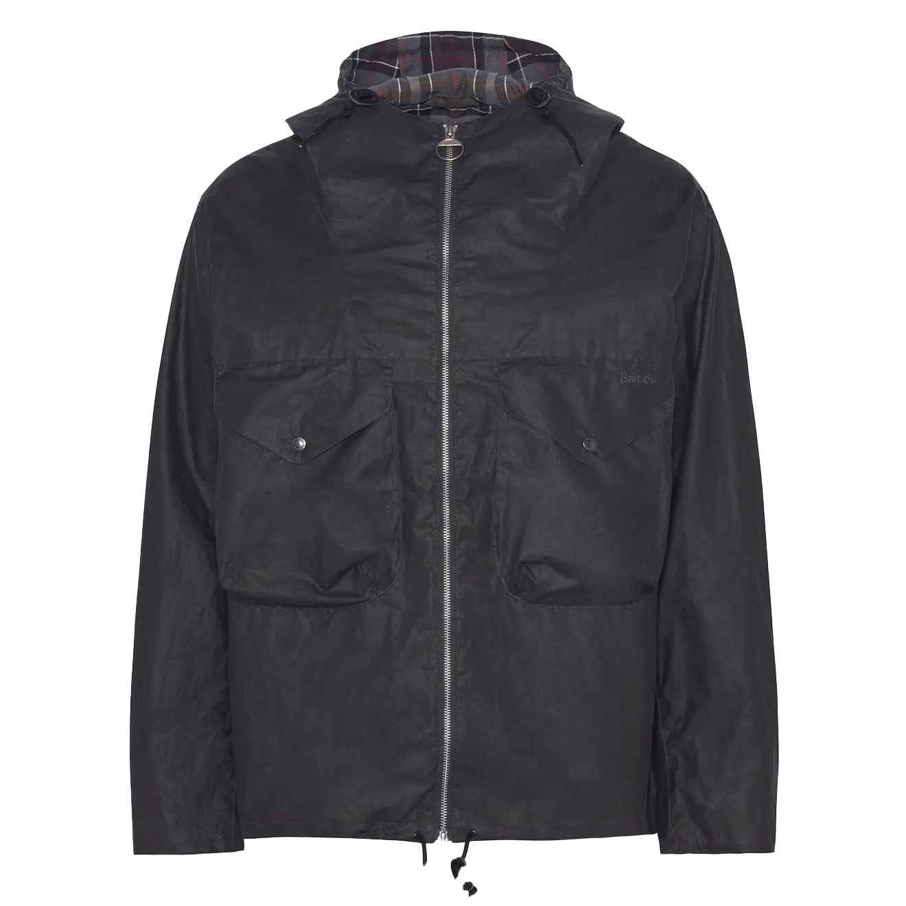Barbour Utility Sapper Wax Jacket Charcoal