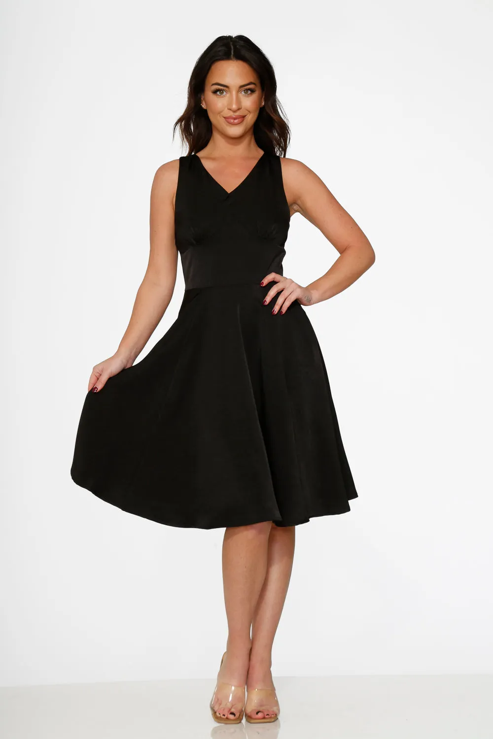 Black Swing Dress