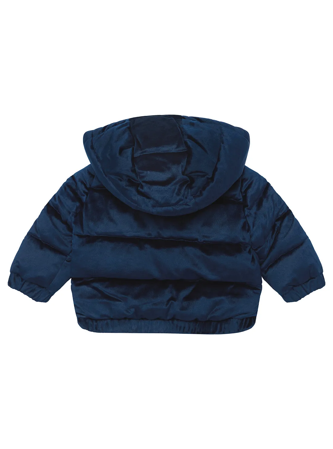 Blue Long Sleeve Padded Jacket (0–18m)