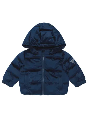 Blue Long Sleeve Padded Jacket (0–18m)