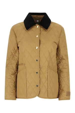 Burberry	Padded Button-Up Jacket