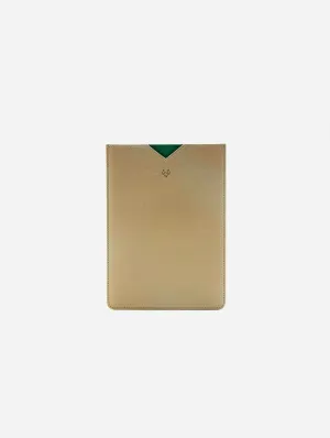 Cactus Leather Tablet & E-Reader Sleeve | Stone