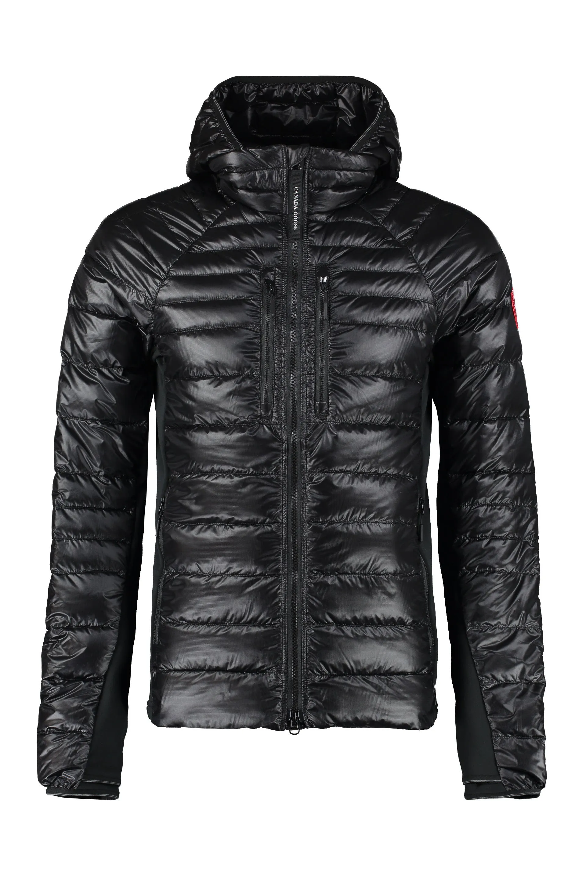 Canada Goose Hybridge Logo Patch Padded Jacket