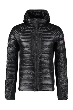 Canada Goose Hybridge Logo Patch Padded Jacket