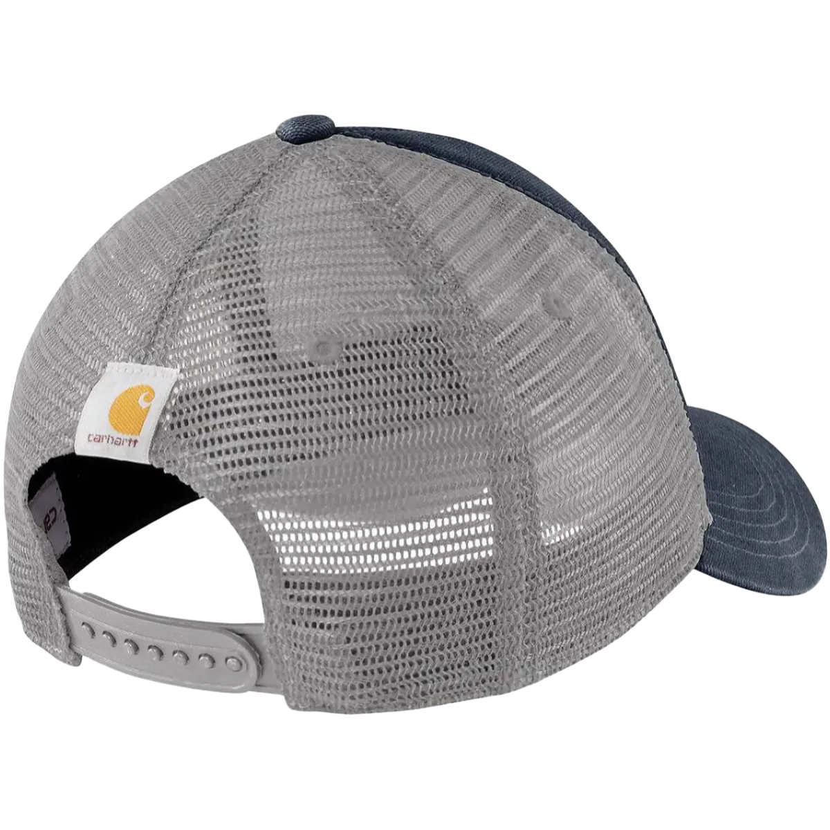 Canvas Mesh-Back Logo Cap