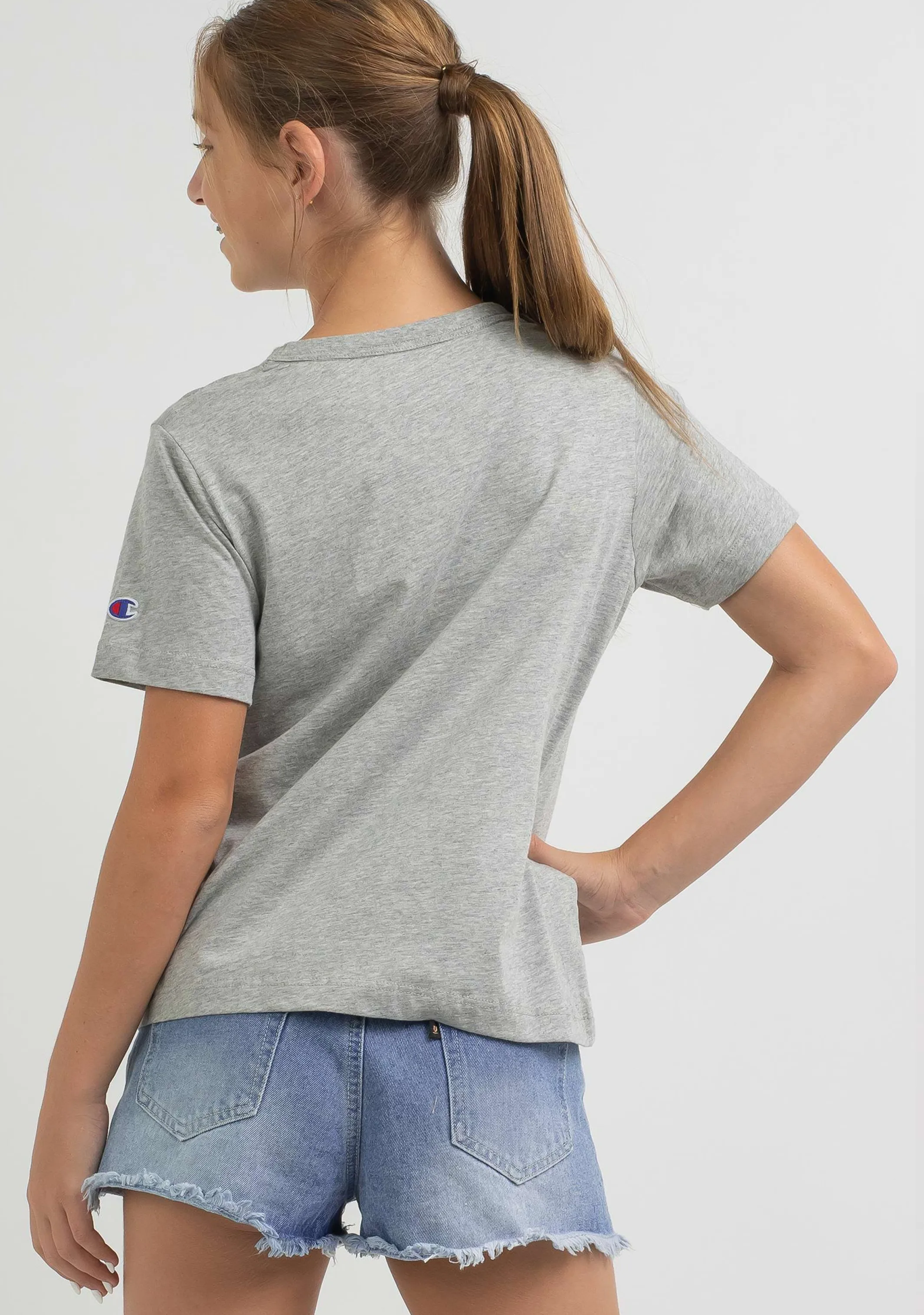 Champion Junior Ombre Script Boxy Tee