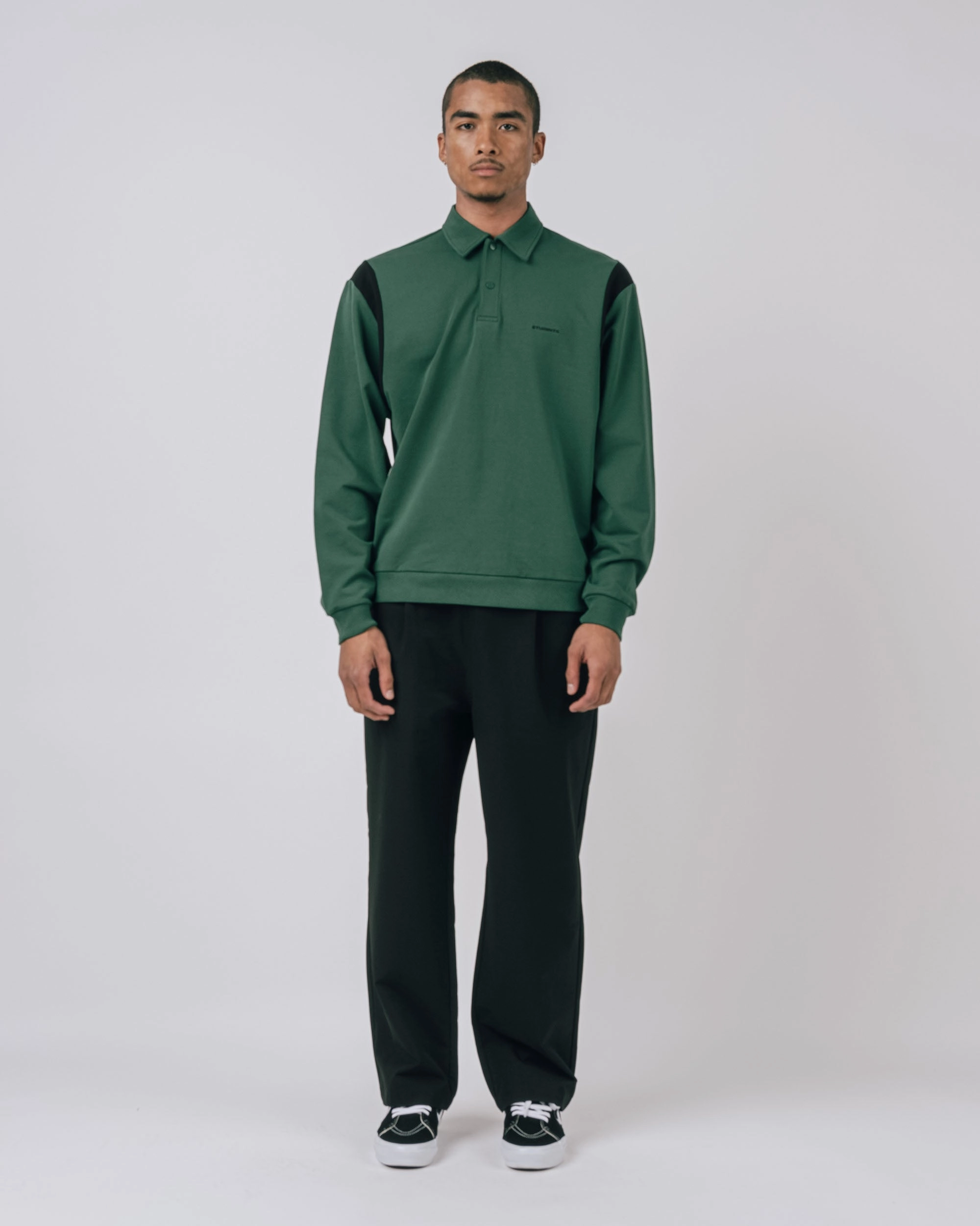 Clive L/S Fleece Polo