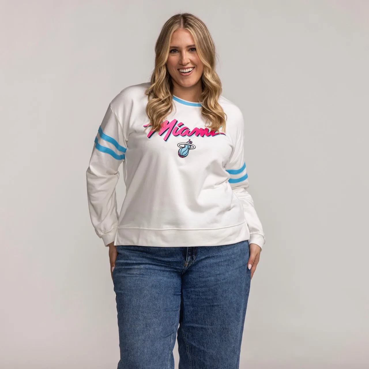 Concepts Sports Miami HEAT Original Vice Long Sleeve Tee
