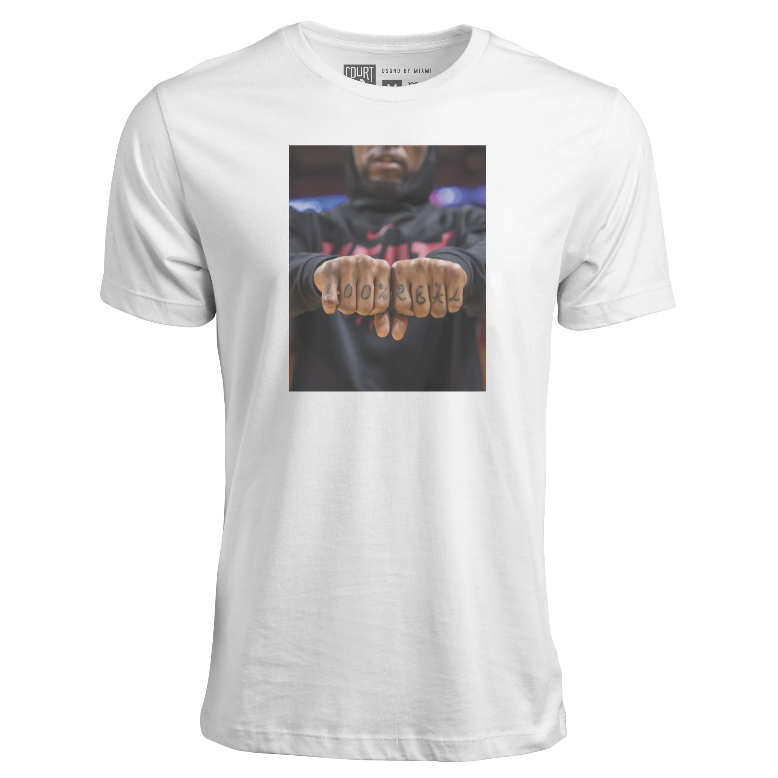 Court Culture UD 100% Real Unisex Moments White Tee