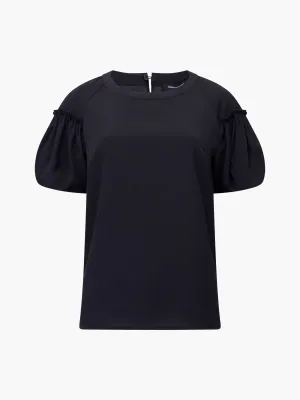 Crepe Light Puff Sleeve Top