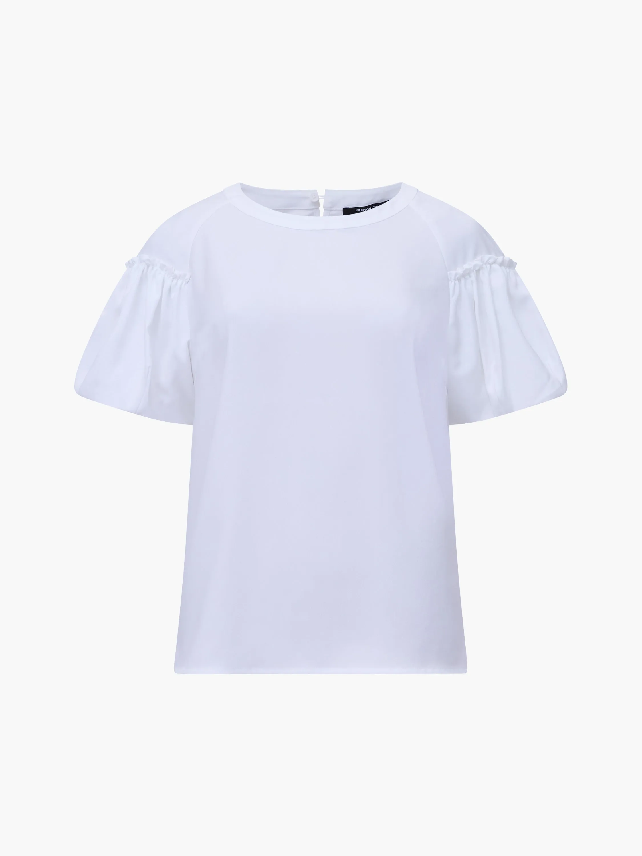 Crepe Light Puff Sleeve Top