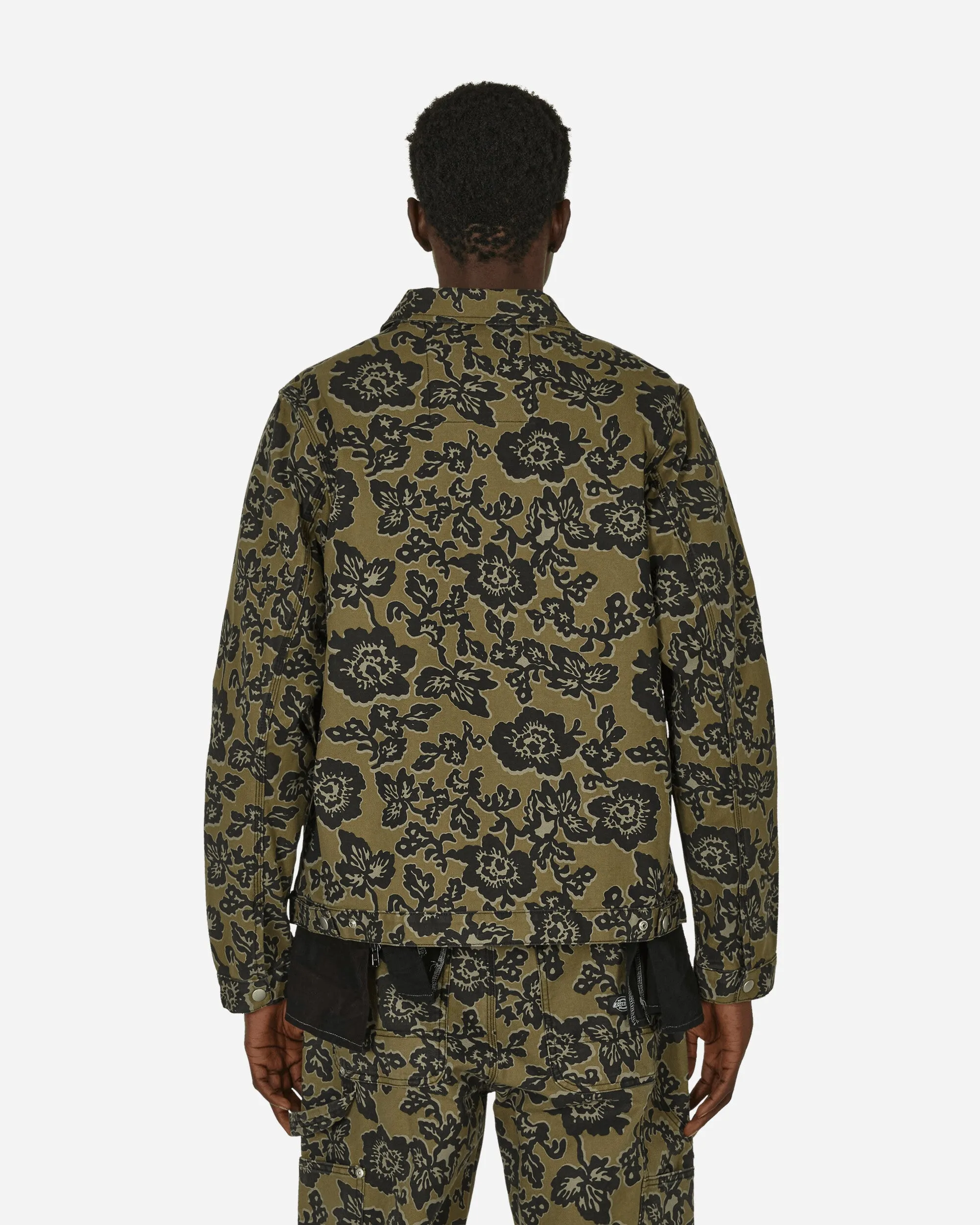 Desert Floral Eisenhower Jacket Desert Rose / Green Floral