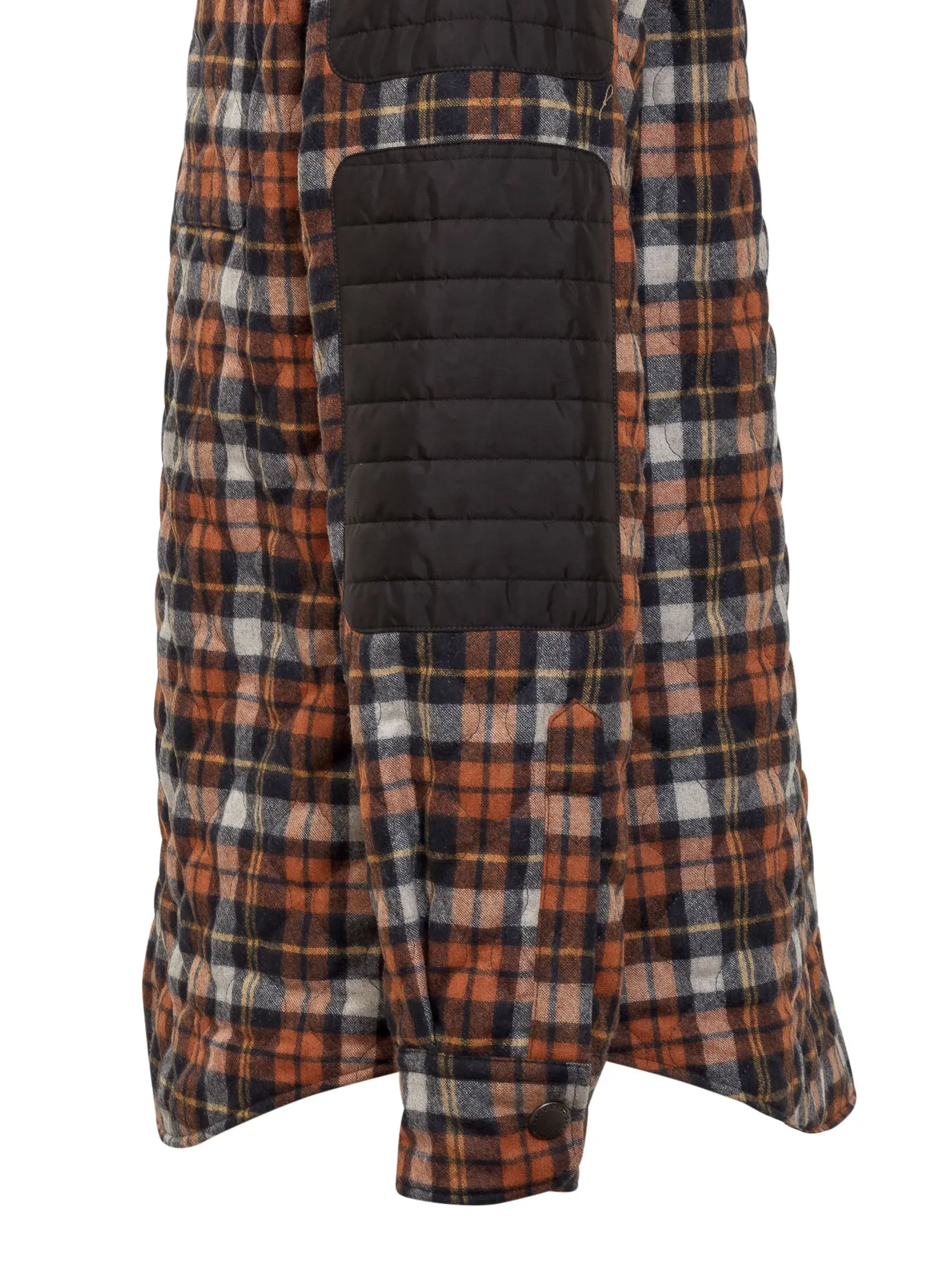 Dsquared2 Padded Checked Shirt Jacket
