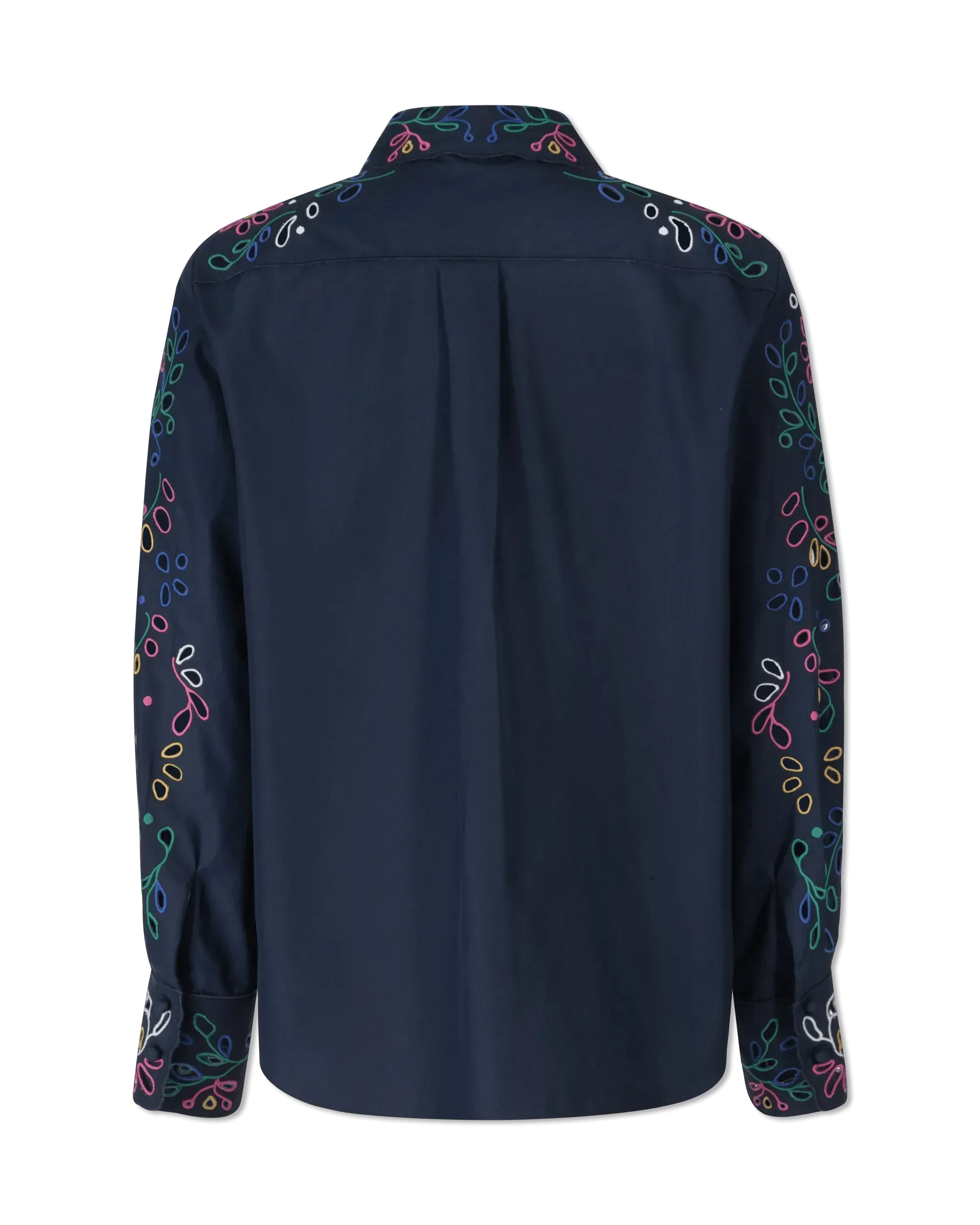 Embroidered Eyelet Shirt