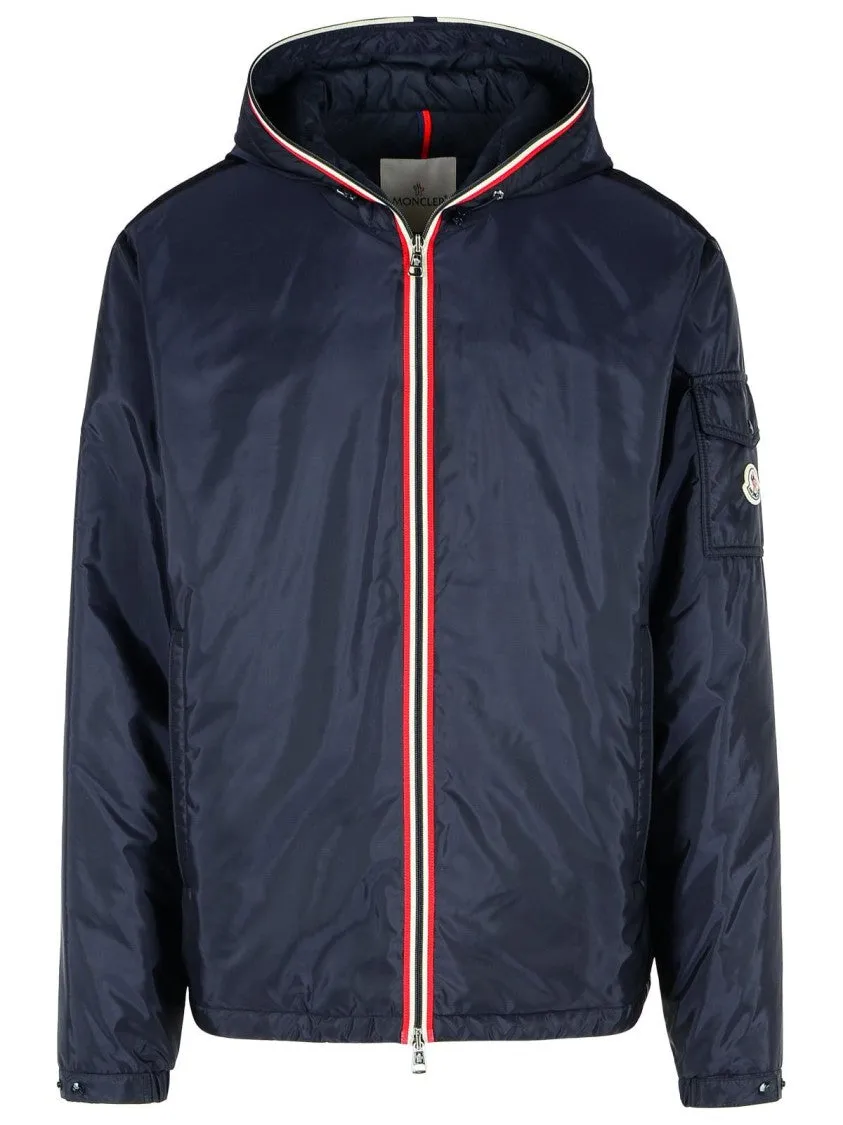 'Evettes' Navy Polyamide Jacket