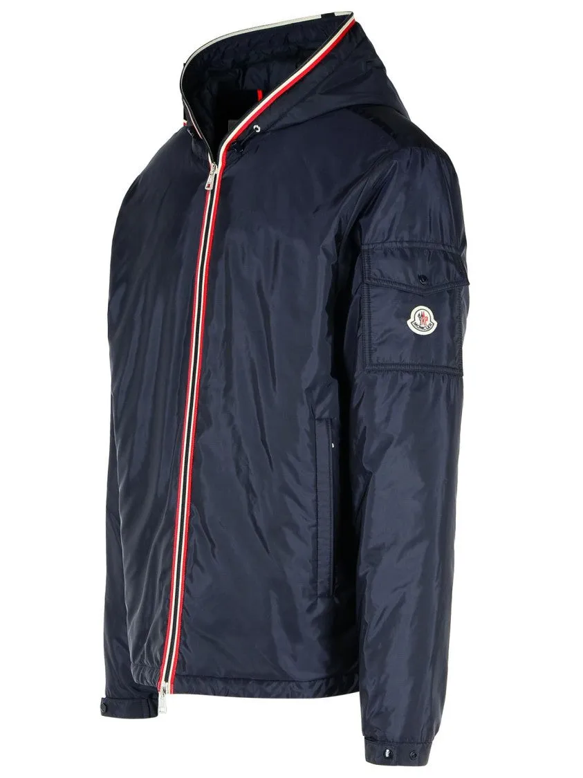 'Evettes' Navy Polyamide Jacket