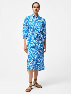 Fayola Belted Shirt Dress