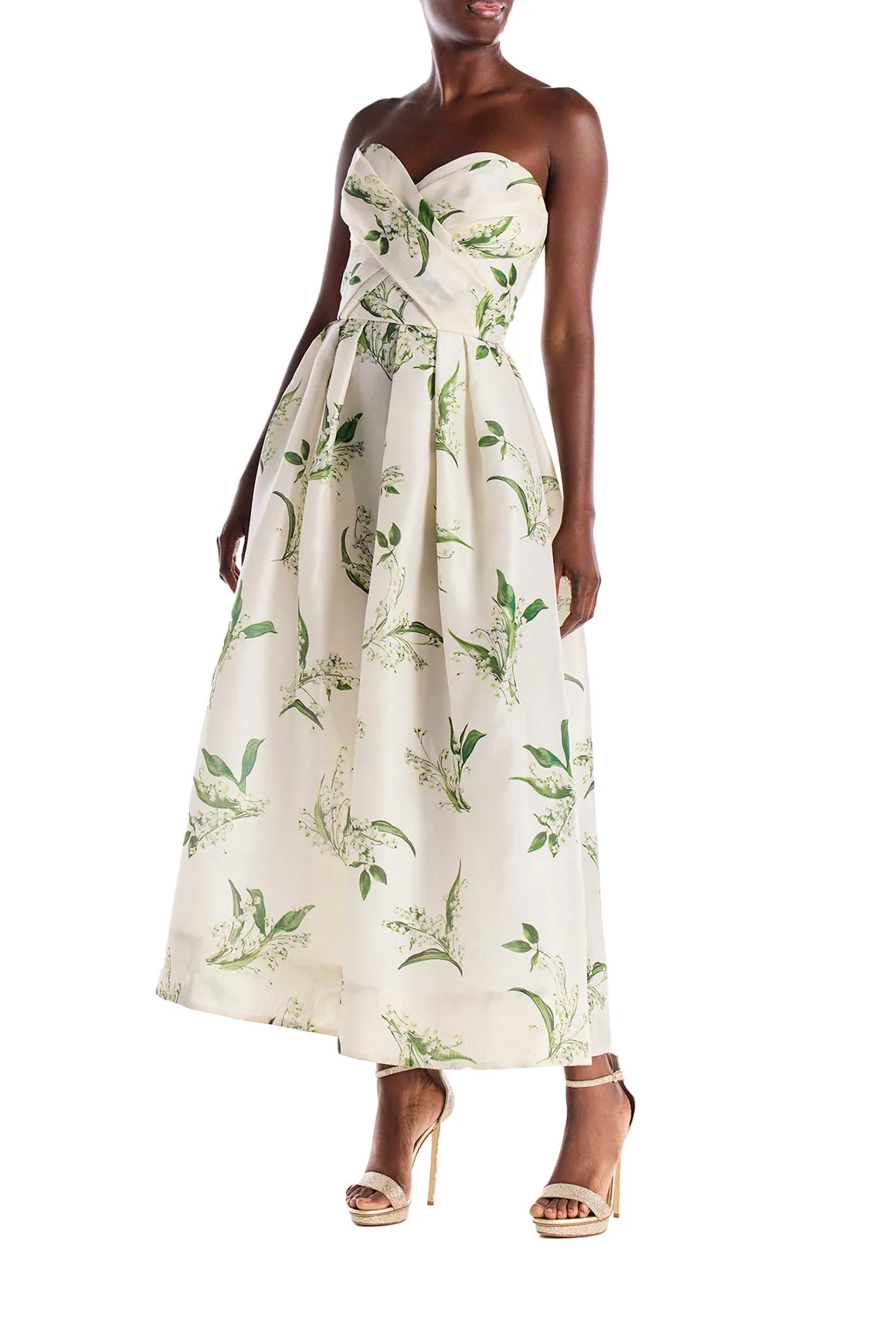 Florette Dress Silk White