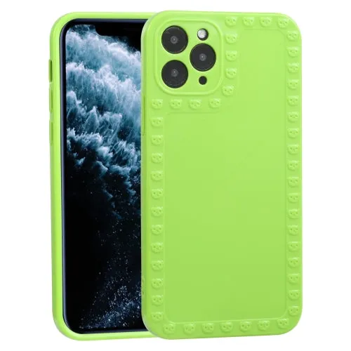 For iPhone 11 Bear Pattern TPU Phone Protective Case