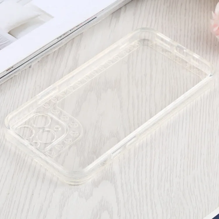 For iPhone 11 Bear Pattern TPU Phone Protective Case