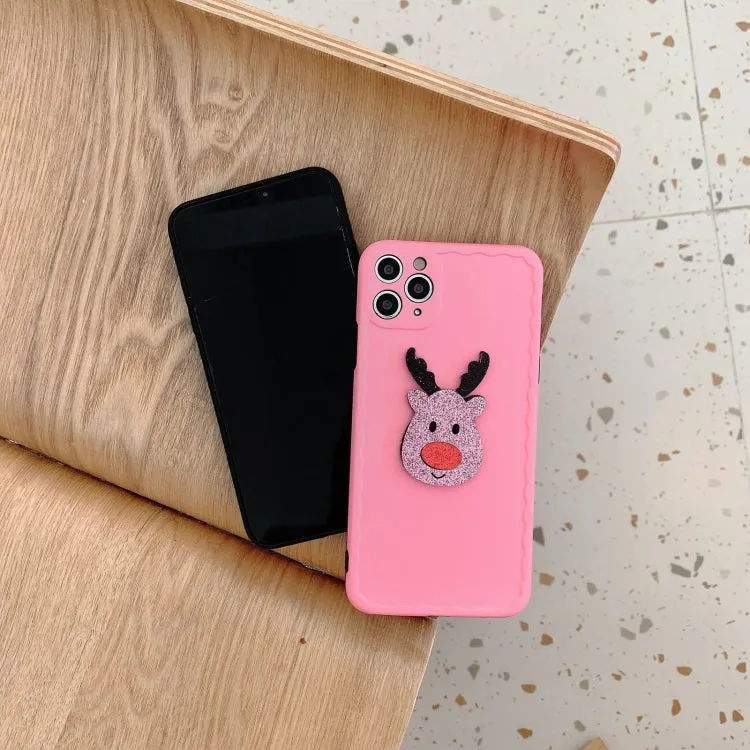 For iPhone 11 Christmas Wave Shockproof TPU Protective Case