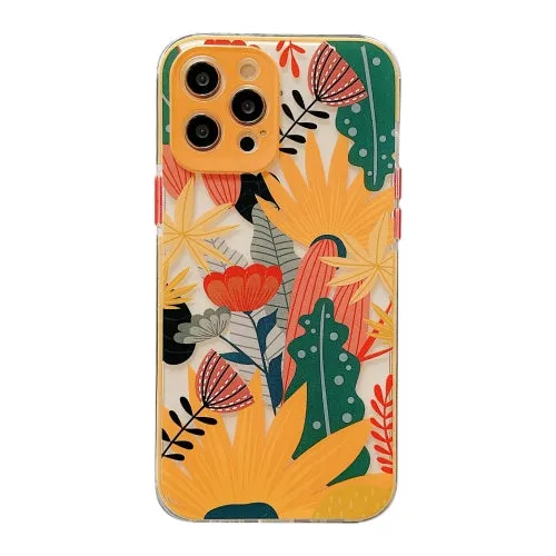 For iPhone 11 Shockproof TPU Pattern Protective Case