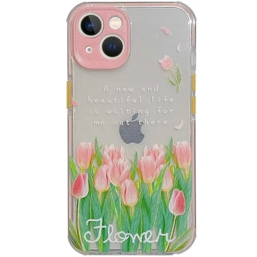 For iPhone 11 Shockproof TPU Pattern Protective Case