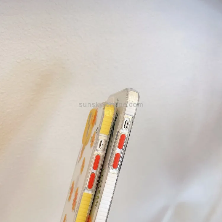 For iPhone 11 Shockproof TPU Pattern Protective Case
