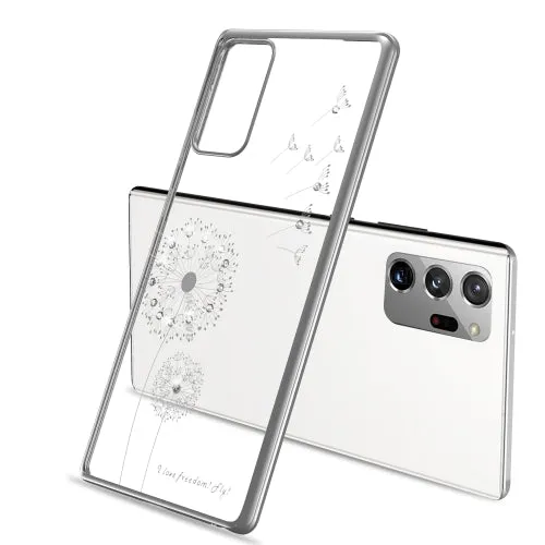 For Samsung Galaxy Note 20 Ultra-thin Electroplating Dandelion Pattern Protective