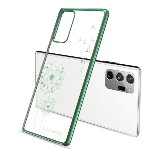For Samsung Galaxy Note 20 Ultra-thin Electroplating Dandelion Pattern Protective