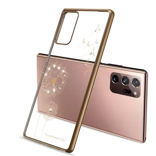 For Samsung Galaxy Note 20 Ultra-thin Electroplating Dandelion Pattern Protective