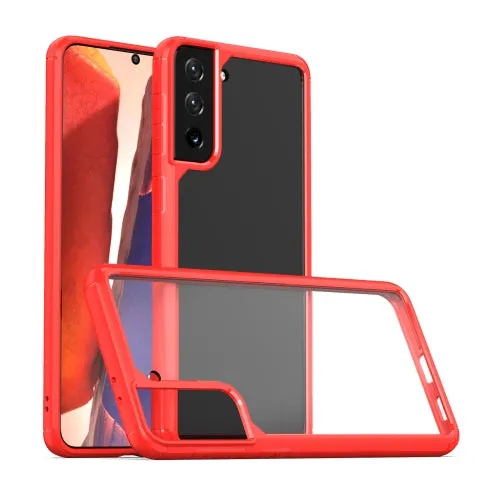 For Samsung Galaxy S21  5G TPU   PC Protective Case(Dark