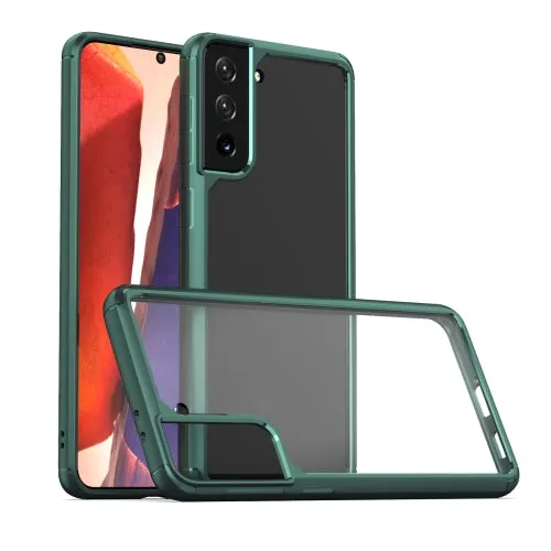 For Samsung Galaxy S21  5G TPU   PC Protective Case(Dark
