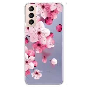 For Samsung Galaxy S22 5G Coloured Drawing Pattern Highly Transparent TPU Phone Protective