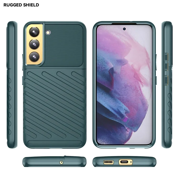 For Samsung Galaxy S22 5G Thunderbolt Shockproof TPU Protective Soft