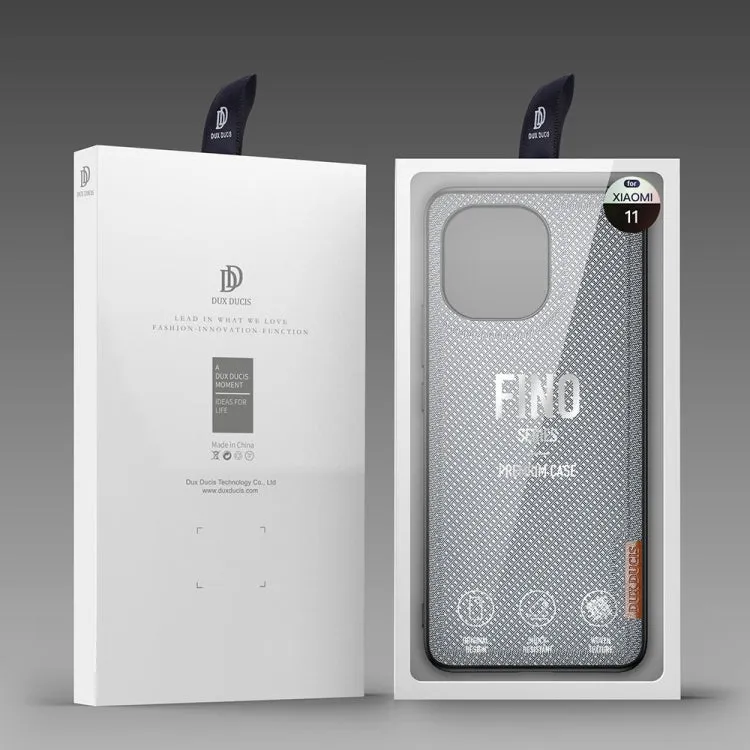 For Xiaomi Mi 11 DUX DUCIS Fino Series PU   TPU Protective