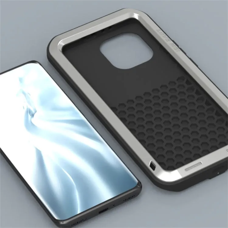 For Xiaomi Mi 11 LOVE MEI Metal Shockproof Waterproof Dustproof Protective Case without