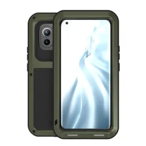 For Xiaomi Mi 11 LOVE MEI Metal Shockproof Waterproof Dustproof Protective Case without