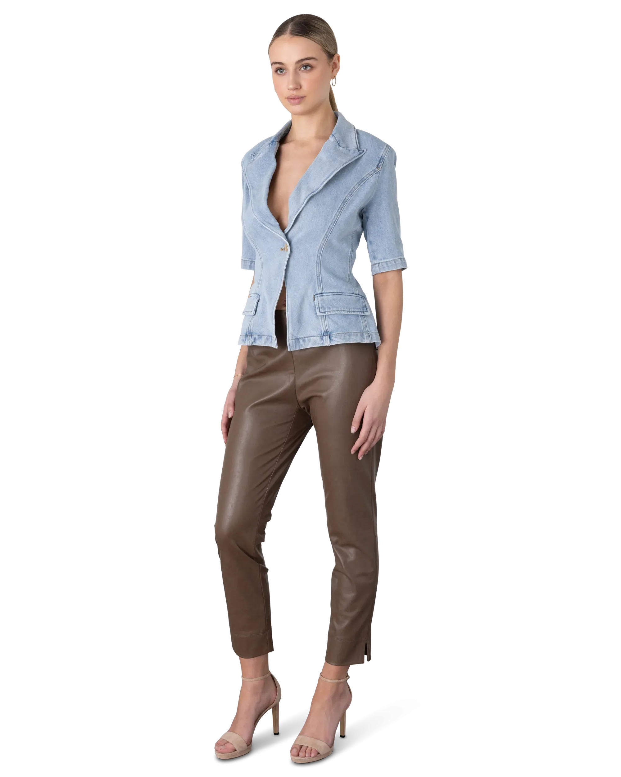 Generation Love Melbourne Denim Blazer