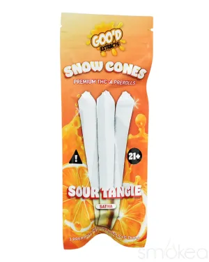 Goo'd THCA Snow Cones Pre-Rolls - Sour Tangie