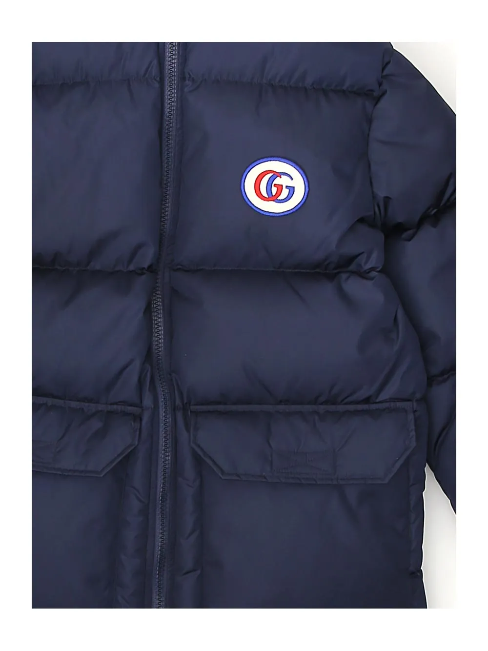 Gucci Kids Logo Embroidered Padded Jacket