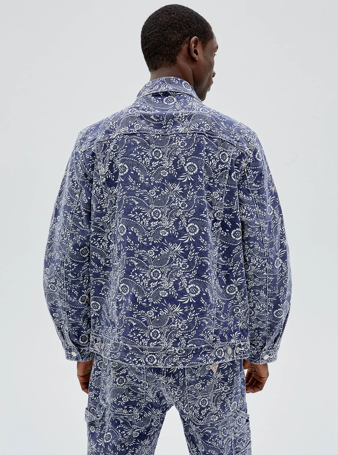 GUESS Originals Bandana Cadet Trucker Jacket