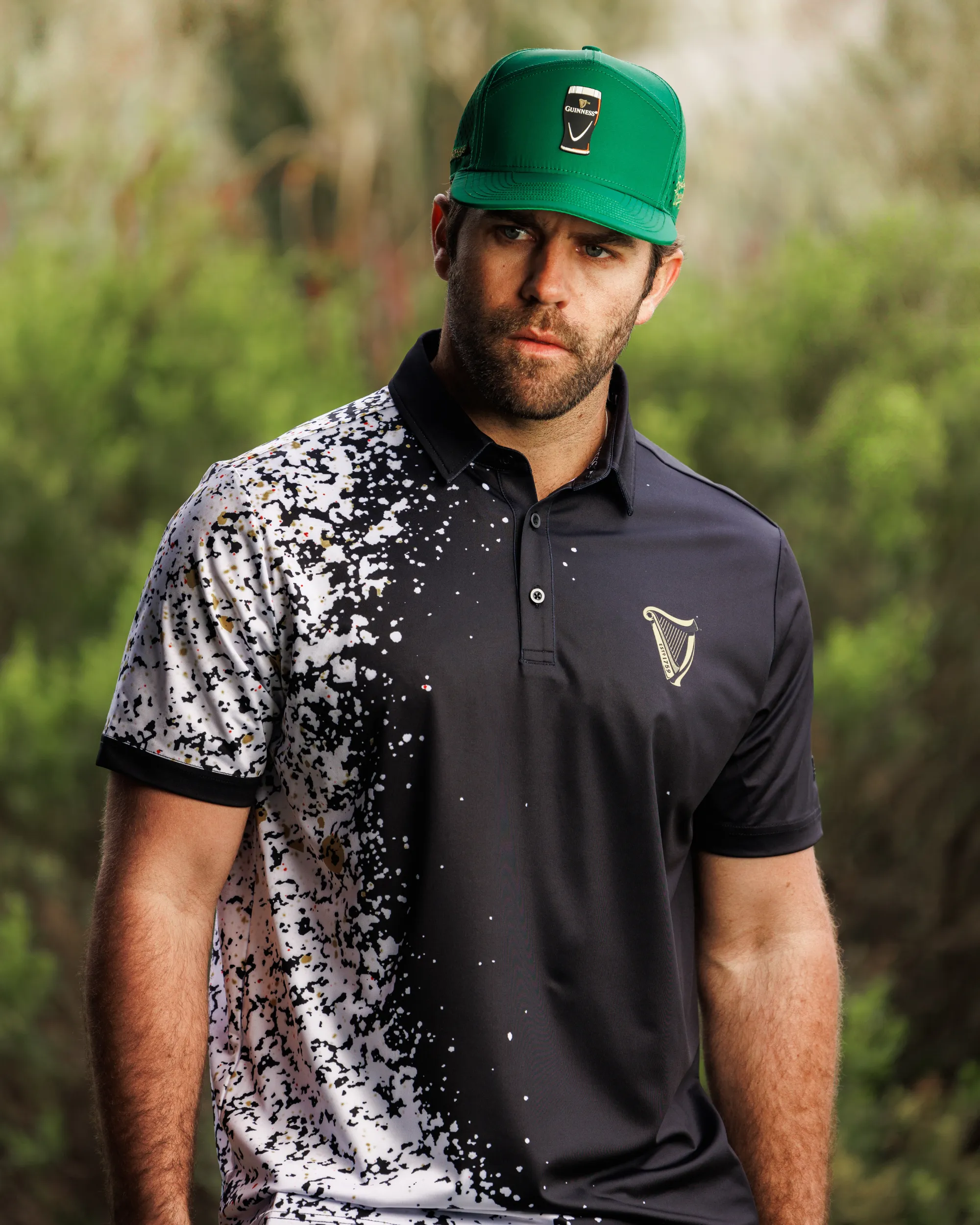 Guinness® Flat Bill Hat – Drafted – Green