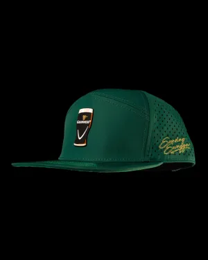 Guinness® Flat Bill Hat – Drafted – Green