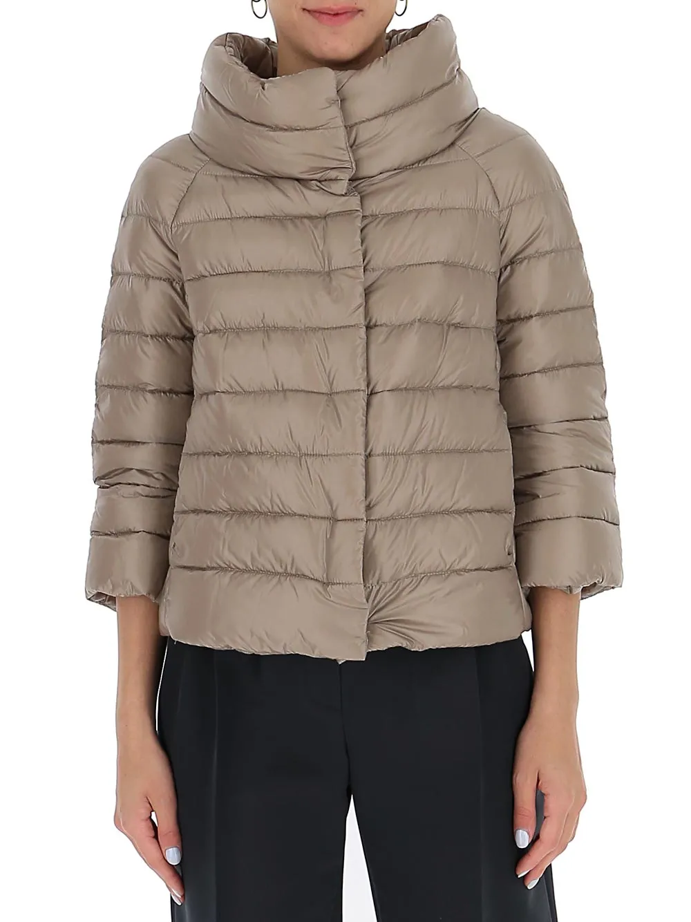 Herno Cropped Padded Jacket