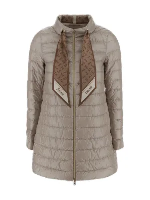 Herno Scarf Detailed Padded Jacket