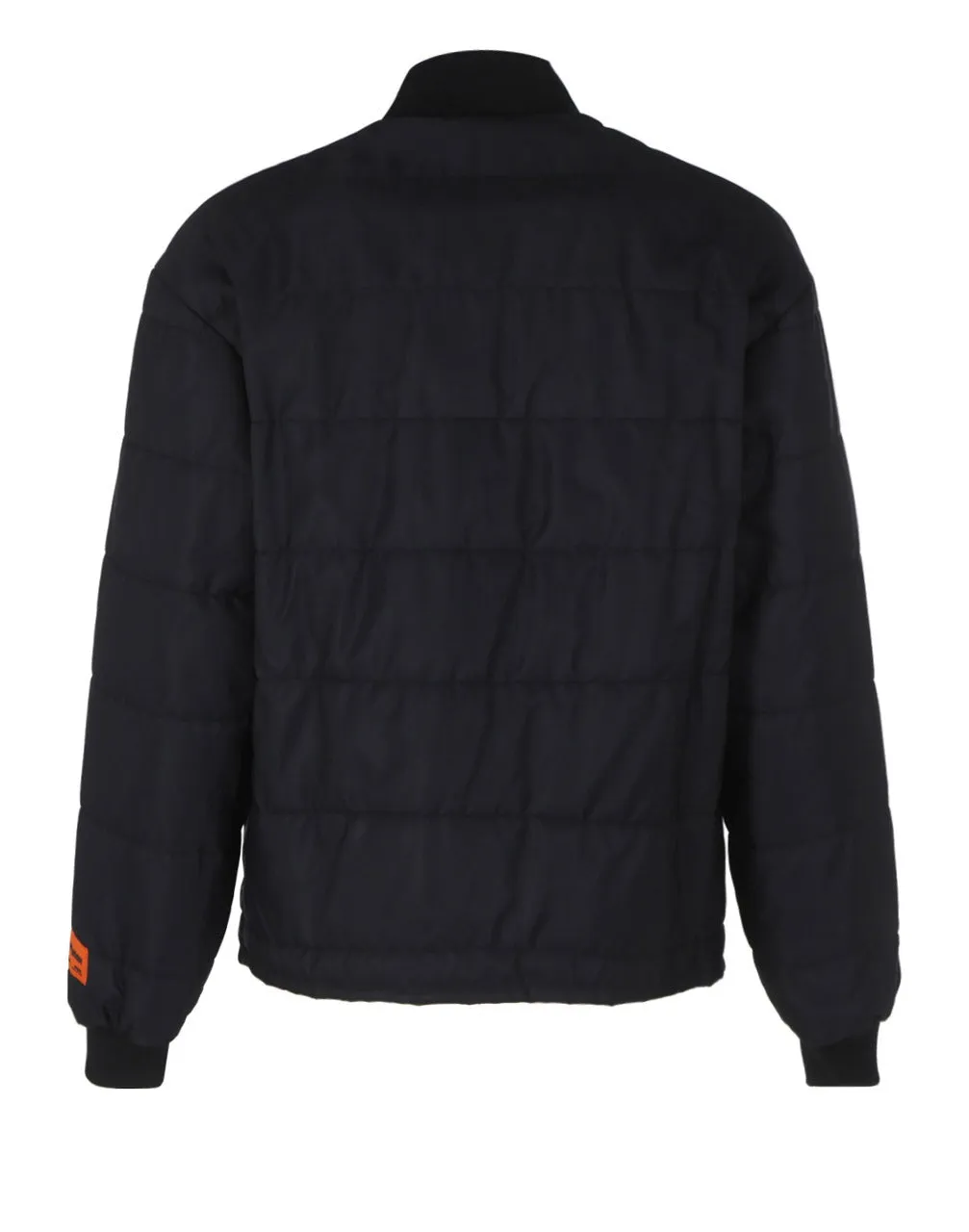 Heron Preston Logo Printed Padded Jacket
